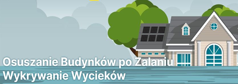 Osuszanie zalanych mieszkań, domów oraz dużych obiektów usługowych, Mermar Osuszanie Sp. z o.o., Katowice